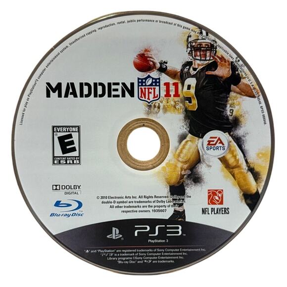 Madden NFL 11 Sony PlayStation 3, 2010 CIB Mint Condition - Picture 5 of 6